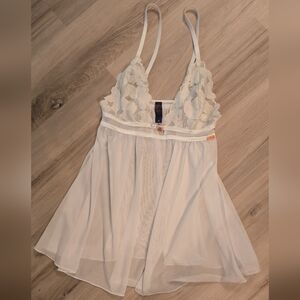 RACHEL Rachel Roy Ivory Lace Top